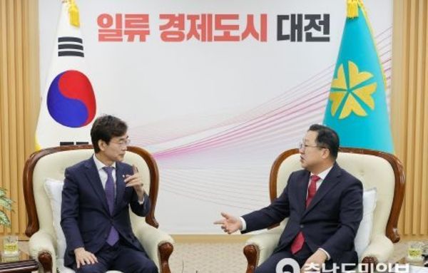 이장우 대전시장, 뉴시티 프로젝트 특별위원회 면담 지방소멸 해법으로서 메가시티 필요성과 지원 논의