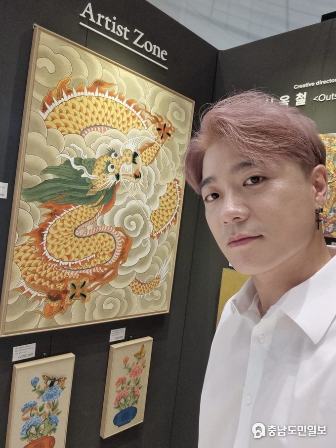  ‘CREATIVE GROUND' 더 현대 대구점서 아웃사이더의 작품을 첫 선보였다. / 사진제공=이나키스트