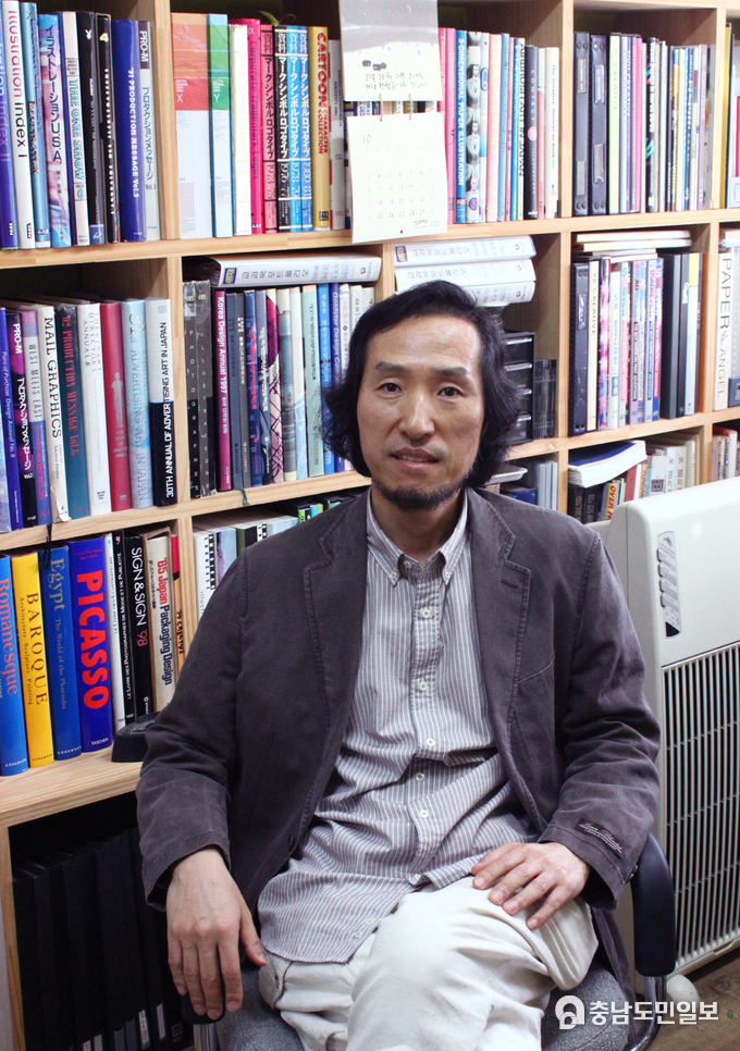 신용순 교수 한밭대 디자인학과 (사진제공: 신용순 교수)