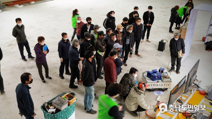 심바이오틱(주) AI 스마트팜 시연회 (사진제공: 심바이오틱)