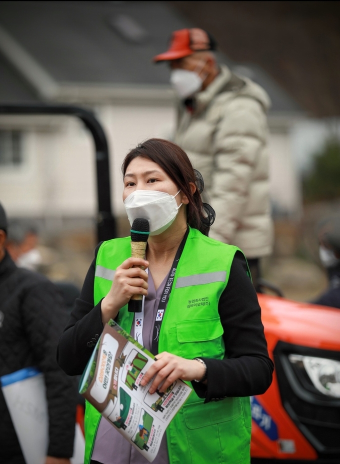 심바이오틱(주) AI 스마트팜 시연회 (사진제공: 심바이오틱)