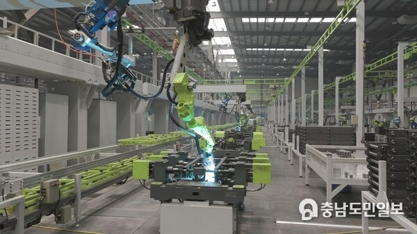 Photo shows the Intelligent Manufacturing Plant of Zoomlion Access. (Source: Zoomlion)