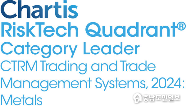 ‘Chartis CTRMSystems_Metals’: Quor group was named Category Leader for Metals CTRM in Chartis CTRM RiskTech Quadrant 2024 Quor group was named Category Leader for Metals CTRM in Chartis CTRM RiskTech Quadrant 2024