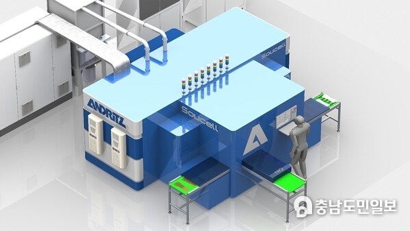 Cell Impact has signed an agreement with Andritz Soutec AG, Switzerland, regarding the development of Soucell – a machine for galvo welding of bipolar flow plates which will help streamline the production flow and optimize the conditions for delivering flow plates on a large scale. Cell Impact has signed an agreement with Andritz Soutec AG, Switzerland, regarding the development of Soucell – a machine for galvo welding of bipolar flow plates which will help streamline the production flow and optimize the conditions for delivering flow plates on a large scale.