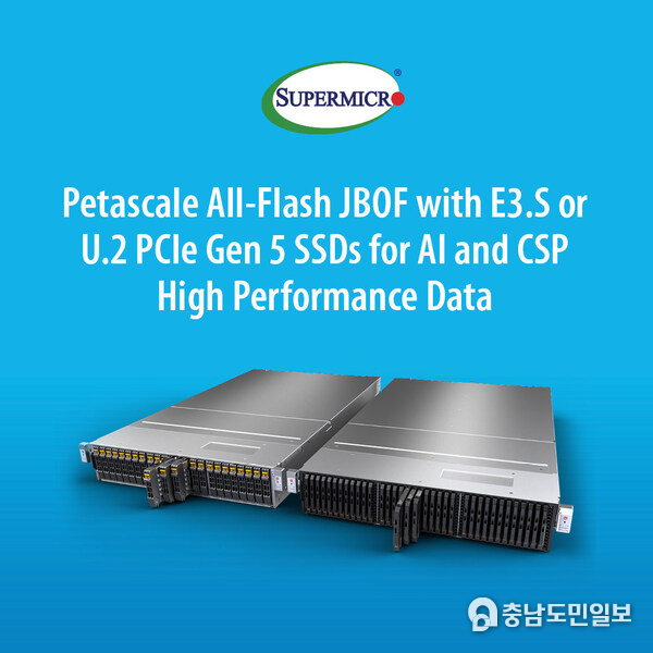 Supermicro Adds New Petascale JBOF All-Flash Storage Solution Integrating NVIDIA BlueField-3 DPU for AI Data Pipeline Acceleration Supermicro Adds New Petascale JBOF All-Flash Storage Solution Integrating NVIDIA BlueField-3 DPU for AI Data Pipeline Acceleration