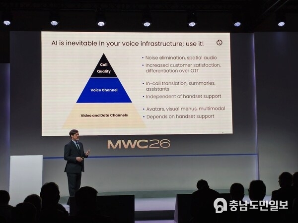 Andy Hicks releasing voice evolution white paper at MWC 2026 Andy Hicks releasing voice evolution white paper at MWC 2026
