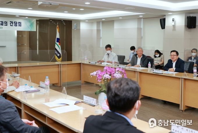 이장우 대전시장,대덕산단 입주기업 애로사항 청취