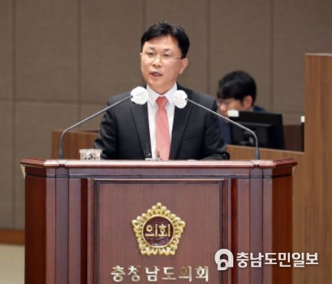 최광희 충남도의원, 내포 기숙관사 신축 관련 송곳 질의
