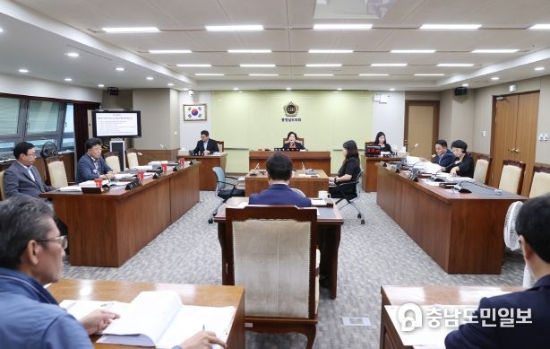 충남도의회 행문위, 충청남도 지방시대위원회 구성 전문성 강조