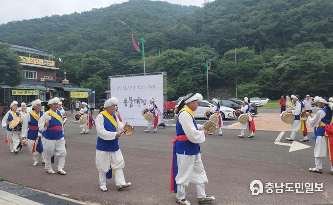 청양군 10개 읍면 풍물단 관광지 ‘풍물 대전’ 마무리