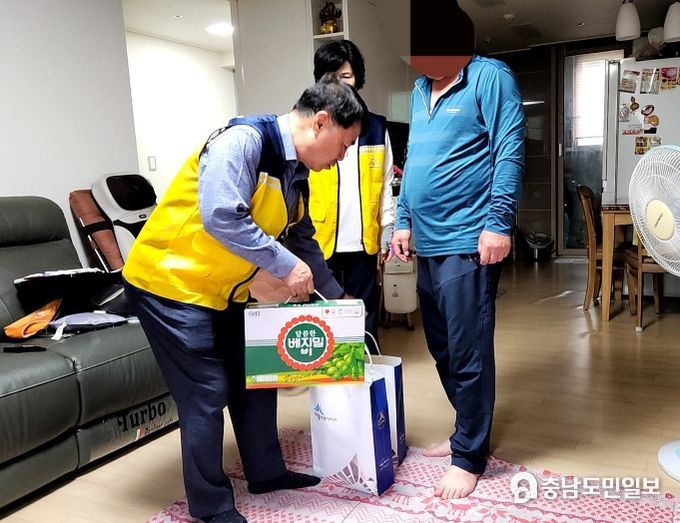 세종시 대평동 지역사회보장협의체, 26일 소외이웃에 식료품 등 지원