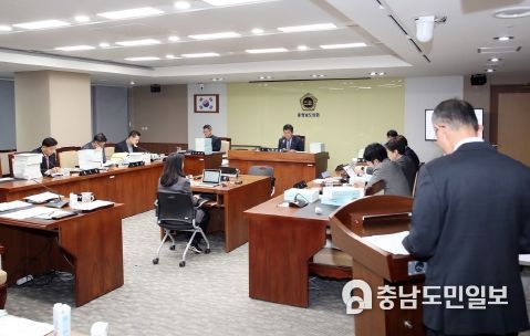 충남도의회 건설소방위원회 “공공기관유치 위해 광고·홍보 강화해야”