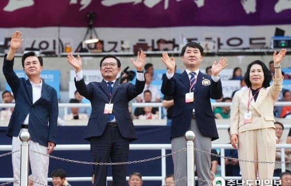 ‘제77회 충청남도민체육대회’ 천안서 개막…나흘간 열전
