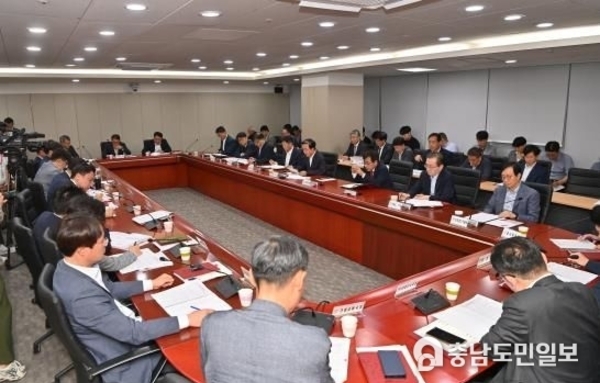 충청남도 김태흠 지사 “행정통합특별법 통과 집중”