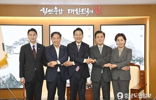 김태흠 충남도지사, 특례 원안 반영 요청