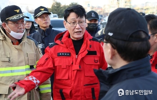 충남도, 서산·예산 산불 주불 잡고 야간 감시 돌입