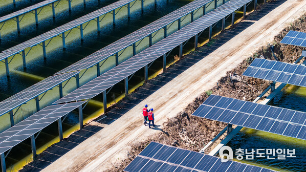 Ding Yufeng and Hu Zhiyong, maintenance specialists from the State Grid Dongying Power Supply Company, recently conducted an on-site inspection of the power station's operations.