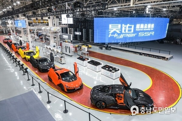 China’s first supercar production line was officially put into production at Hyper in Guangzhou