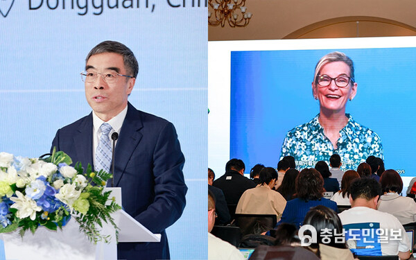 Speakers from Huawei and ITU gave speeches