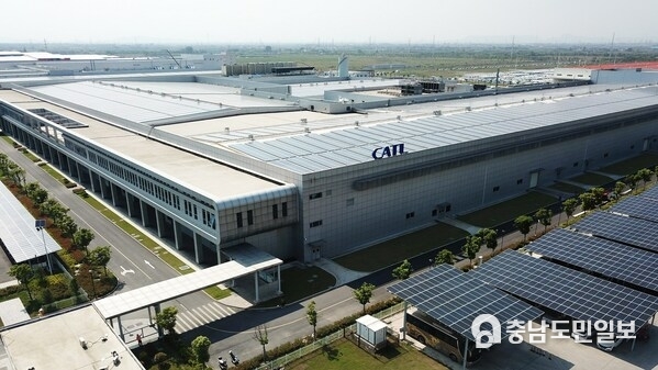 CATL's Liyang plant in east China's Jiangsu Province