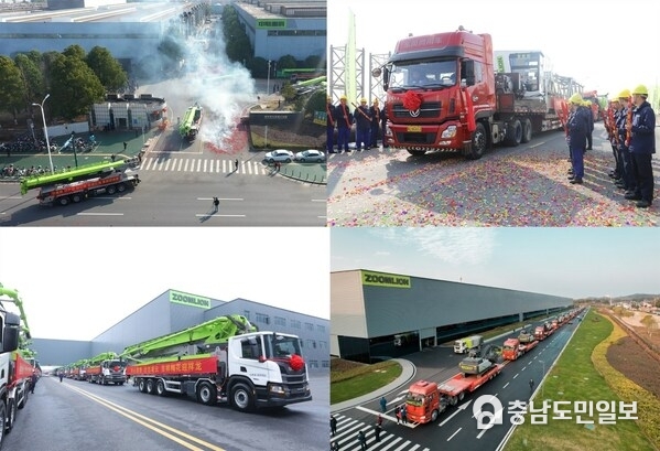 Zoomlion dispatched a range of products worth over RMB 1.2 billion to global locations