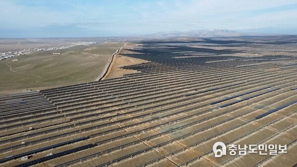The 511MW plant in Uzbekistan. (Photo: TrinaTracker)
