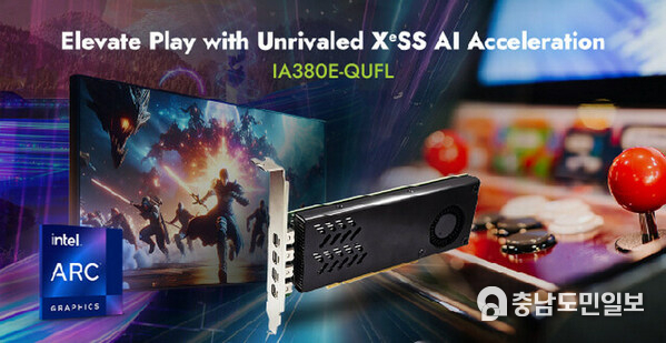 High-performance, Small Form-factor Aetina IA380E-QUFL Graphics Card