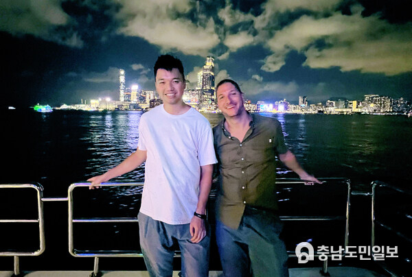 Novo AI Founder Gilbert Leung and Chief Strategy Office Julien Condamines