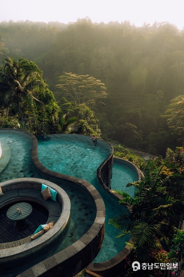 Wanna Jungle Pool & Bar at The Kayon Jungle Resort