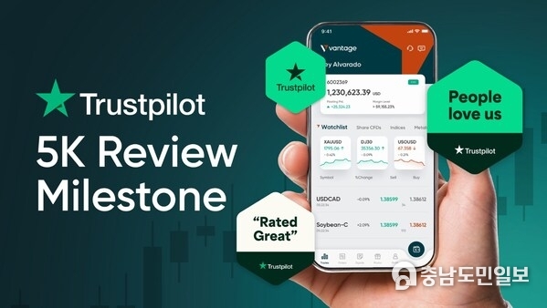 Vantage Reaches 5K Reviews on Trustpilot, Cementing Reputation as a Trusted Trading Platform