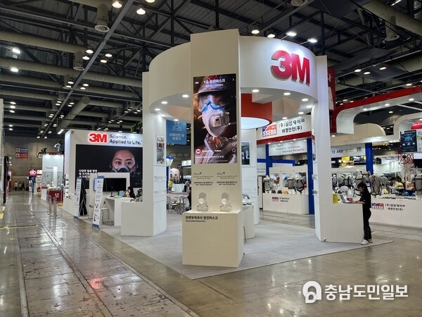 2024 국제안전보건전시회 3M 부스 전경