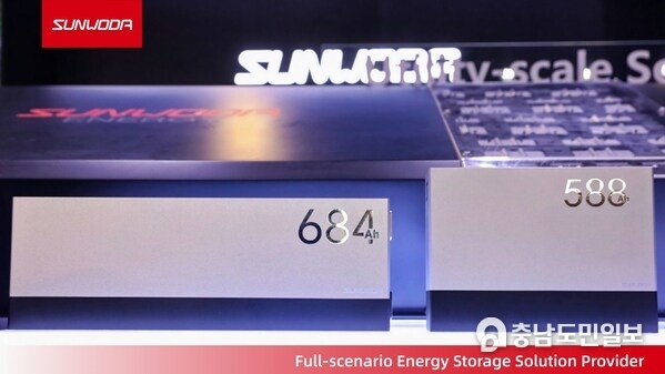 Sunwoda 684Ah & 588Ah Cells Launched at RE+25