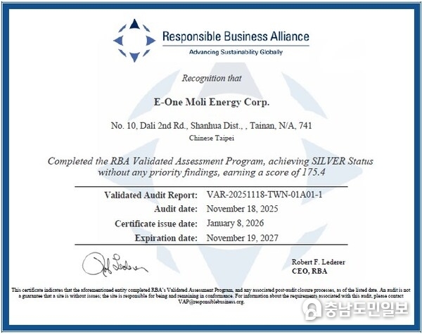 Molicel Achieves RBA Silver Status, Setting a New Benchmark for Ethical Battery Manufacturing