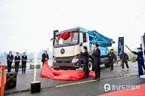 SANY's Intelligent Hybrid Pump Truck Addressing Range Challenges