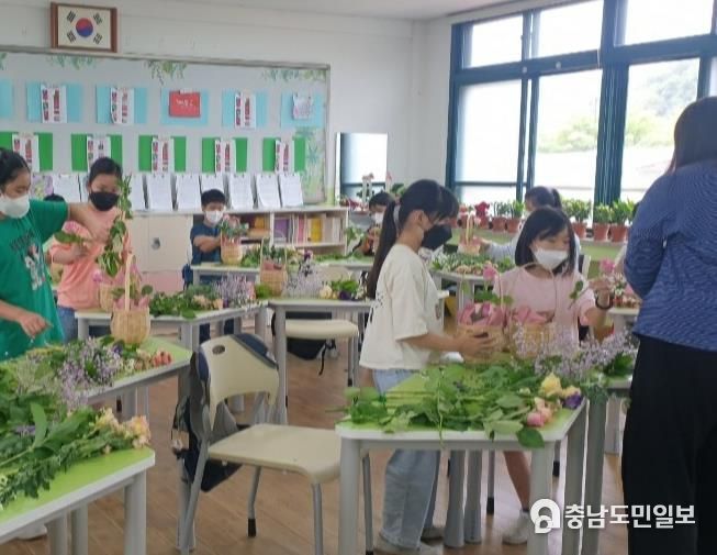 원예치유 순회 교육