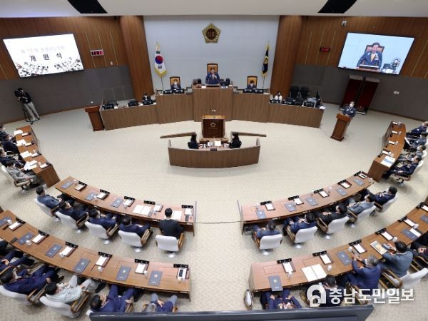 충남도의회, 제339회 임시회 열고 첫 업무보고 받는다