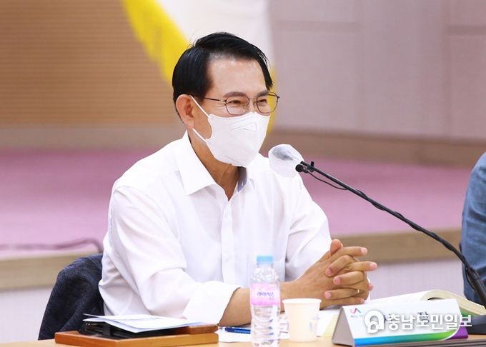 이완섭 서산시장, 민선 8기 취임 첫 주요업무 보고회 개최