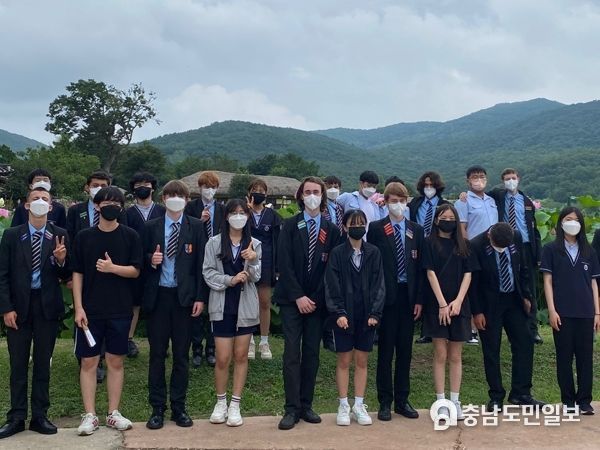 충남교육청, 영국런던 학생국제교류 한국방문 프로그램 성황리에 마쳐