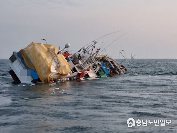태안, 가대암 인근 해상 충돌 선박 발생
