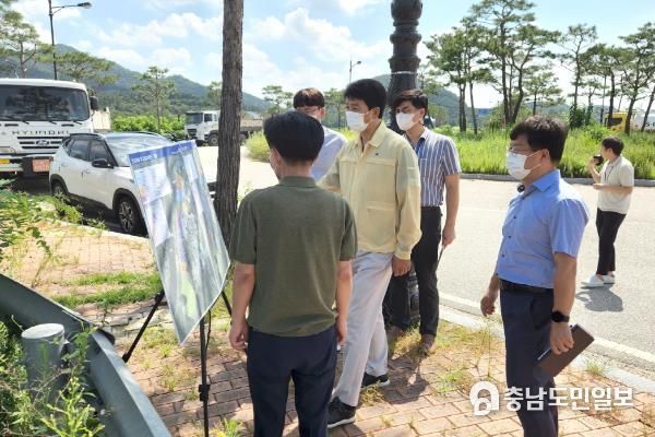 이순종 부시장 현안사업장 현장 방문