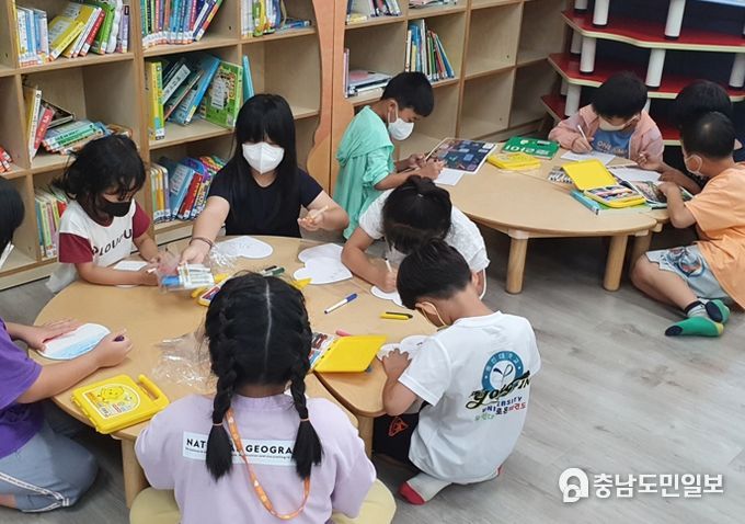 충청남도태안교육지원청태안도서관,관내 어린이 대상 꿈키움 도서관 현장학습 운영