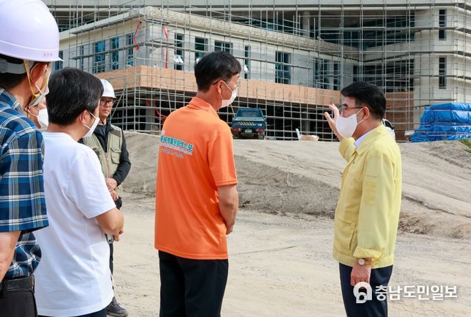 이응우 계룡시장, 안전시설 및 현장 집중안전점검 실시