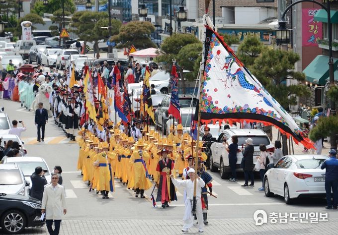 2019년 충청병마절도사 퍼레이드 행사