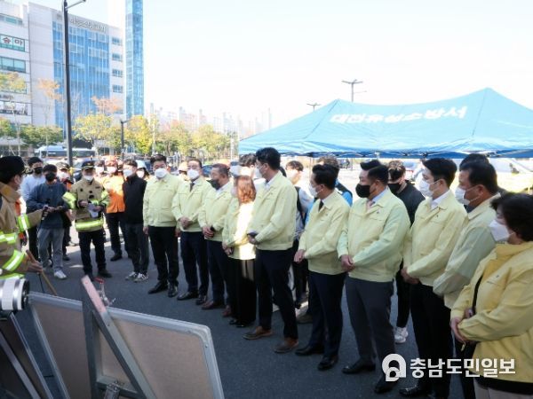 대전시 의원,‘대전 현대아울렛 화재 참사 현장 점검’