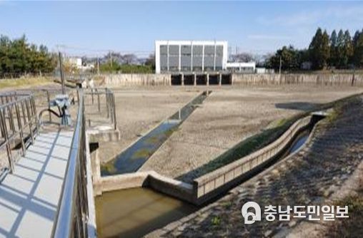 남리배수펌프장 전경