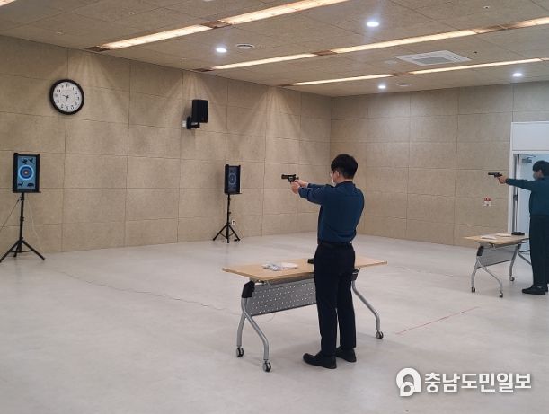 세종남부서 하반기'현장경찰 사격왕 선발'대회