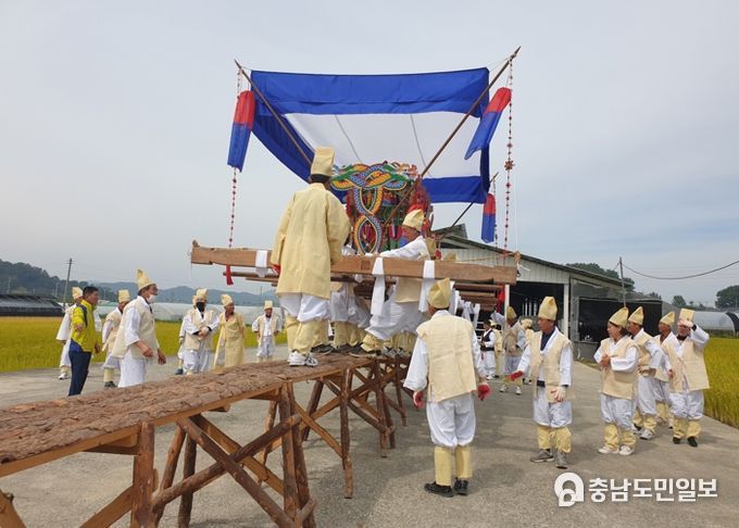 부여군, ‘용정리 상여소리 공개행사’ 개최