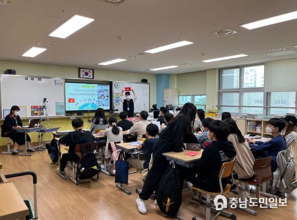 베트남 친구들과 함께 지구를 지켜요
