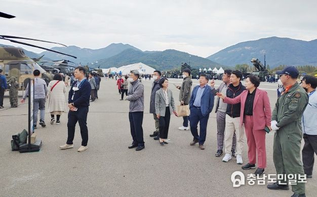 충남도의회 행문위, 계룡세계군문화엑스포 막바지 힘 보태