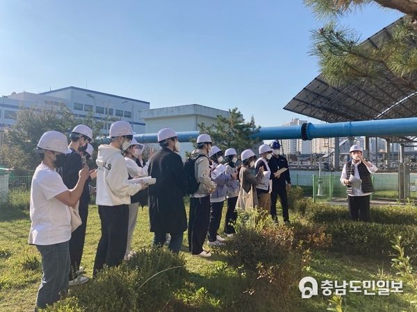 세종시설공단, 조치원공공하수처리시설 현장견학 실시